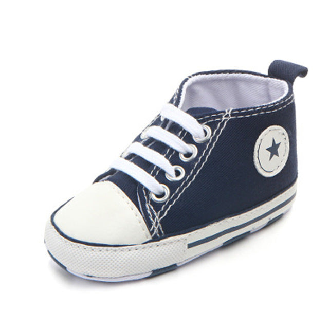 Navy Canvas Shoes