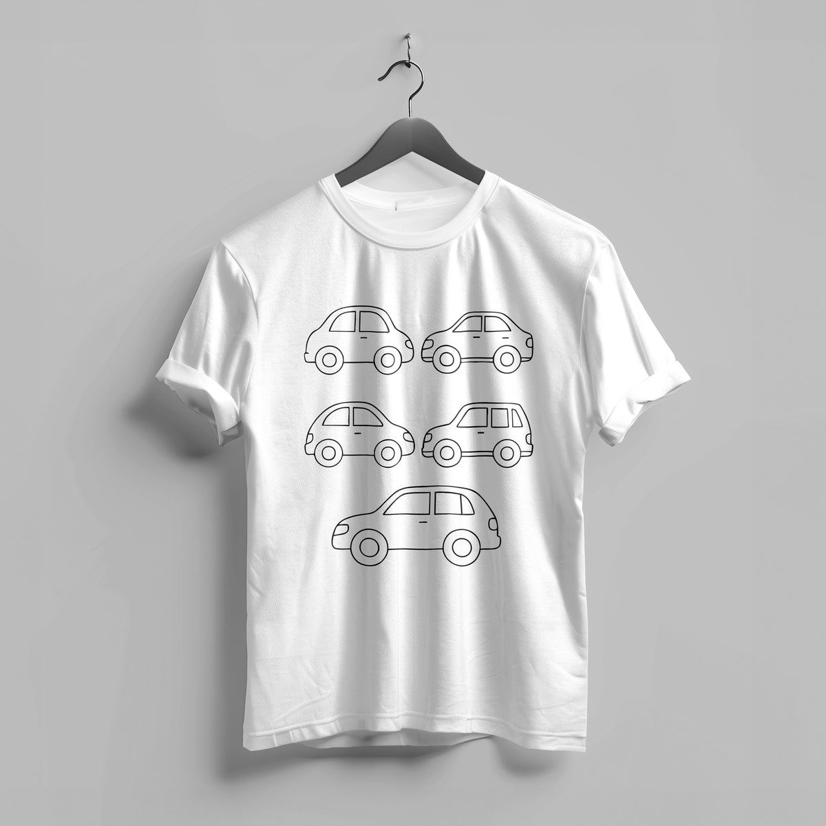 Colouring-In T-Shirt for Kids – Cars + Markers | Lullaby Lane