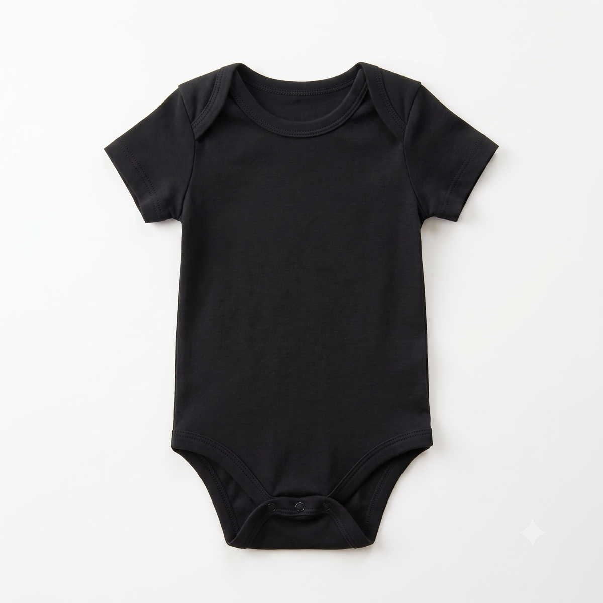 Baby Grows – Short Sleeve – Black