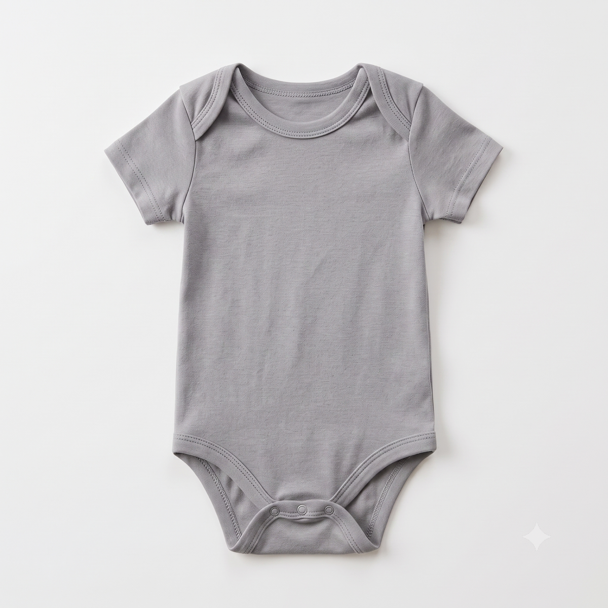 Baby Grows – Short Sleeve – Grey