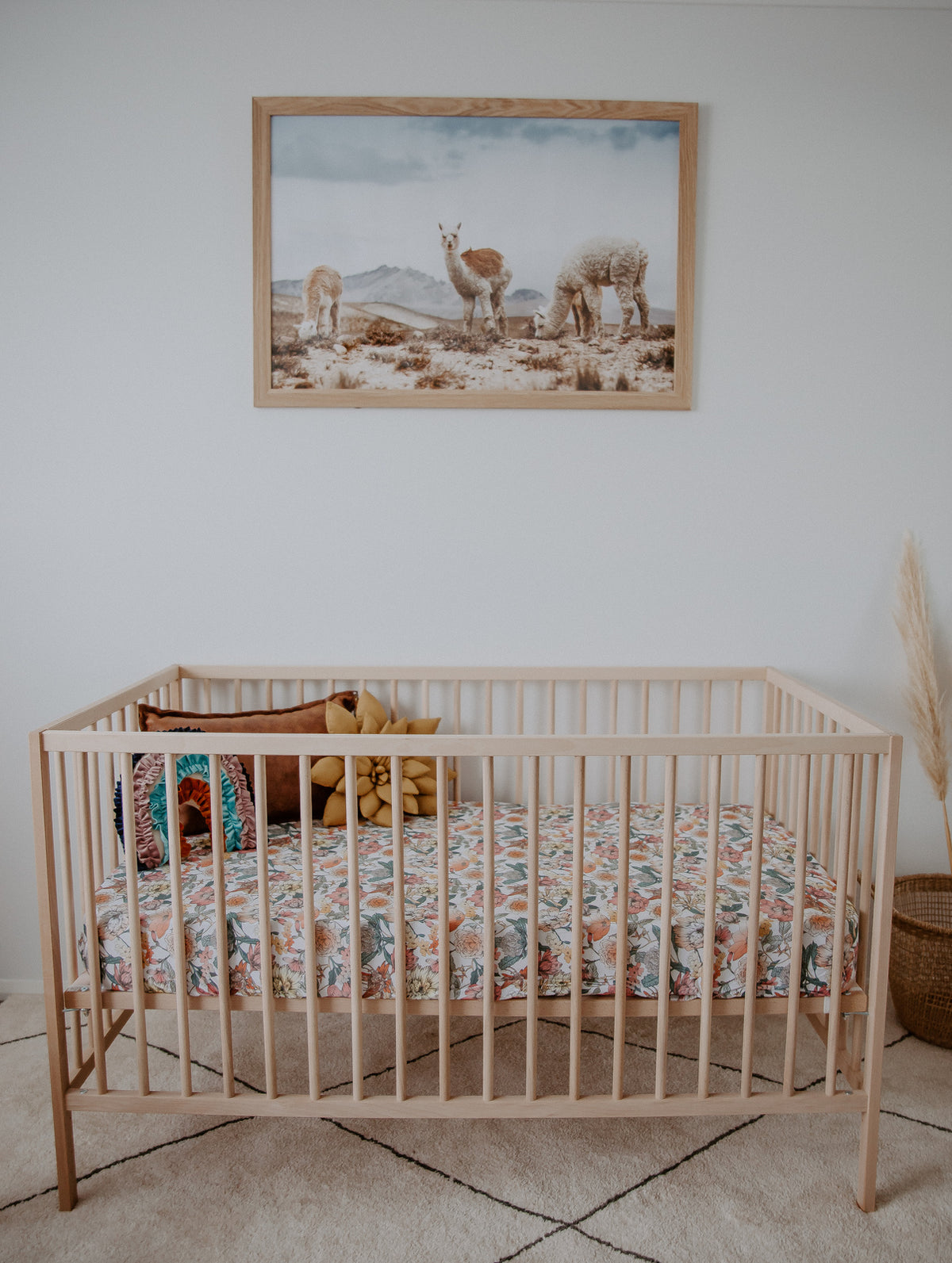 Australiana Fitted Cot Sheet