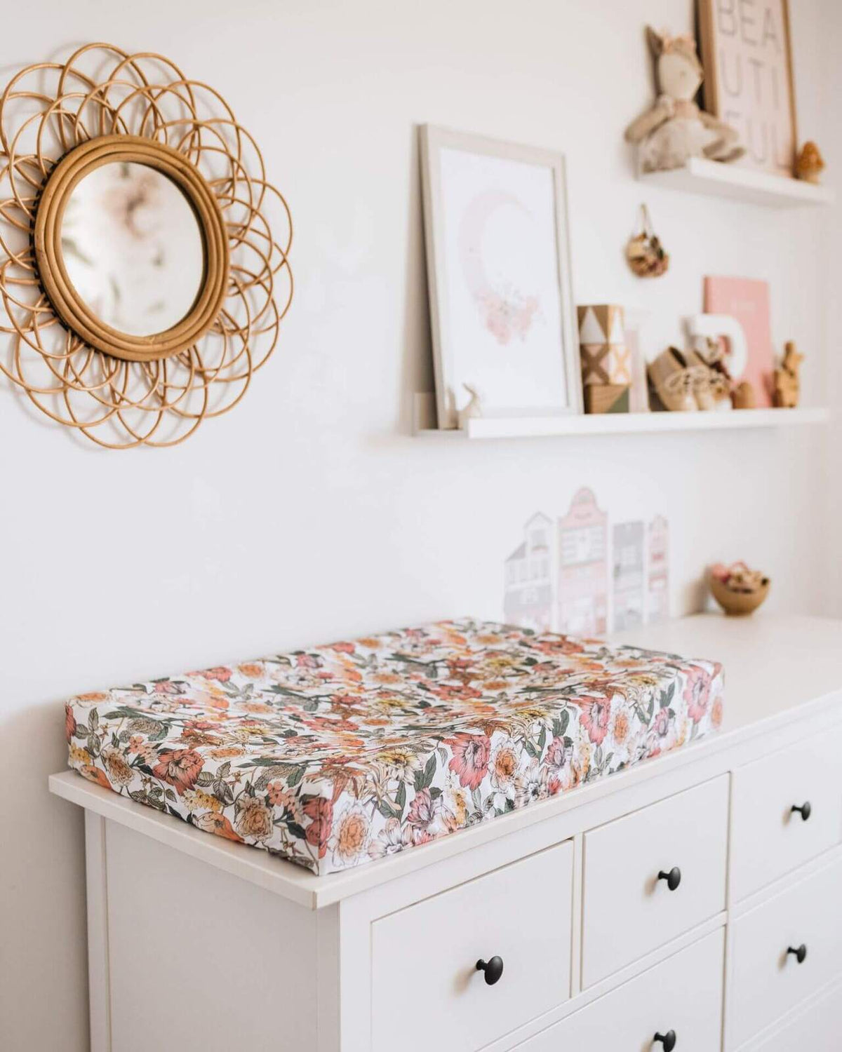 Australiana Bassinet Sheet / Change Pad Cover