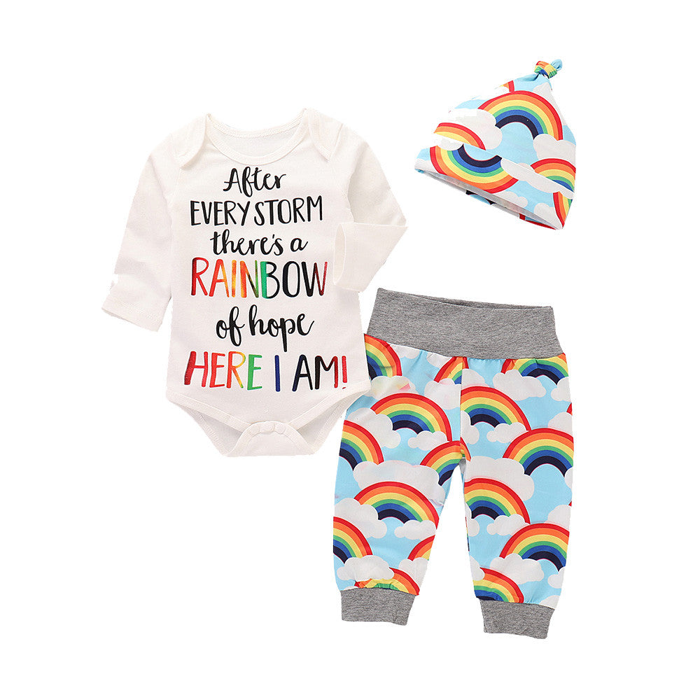 Rainbow Baby Outfit Set