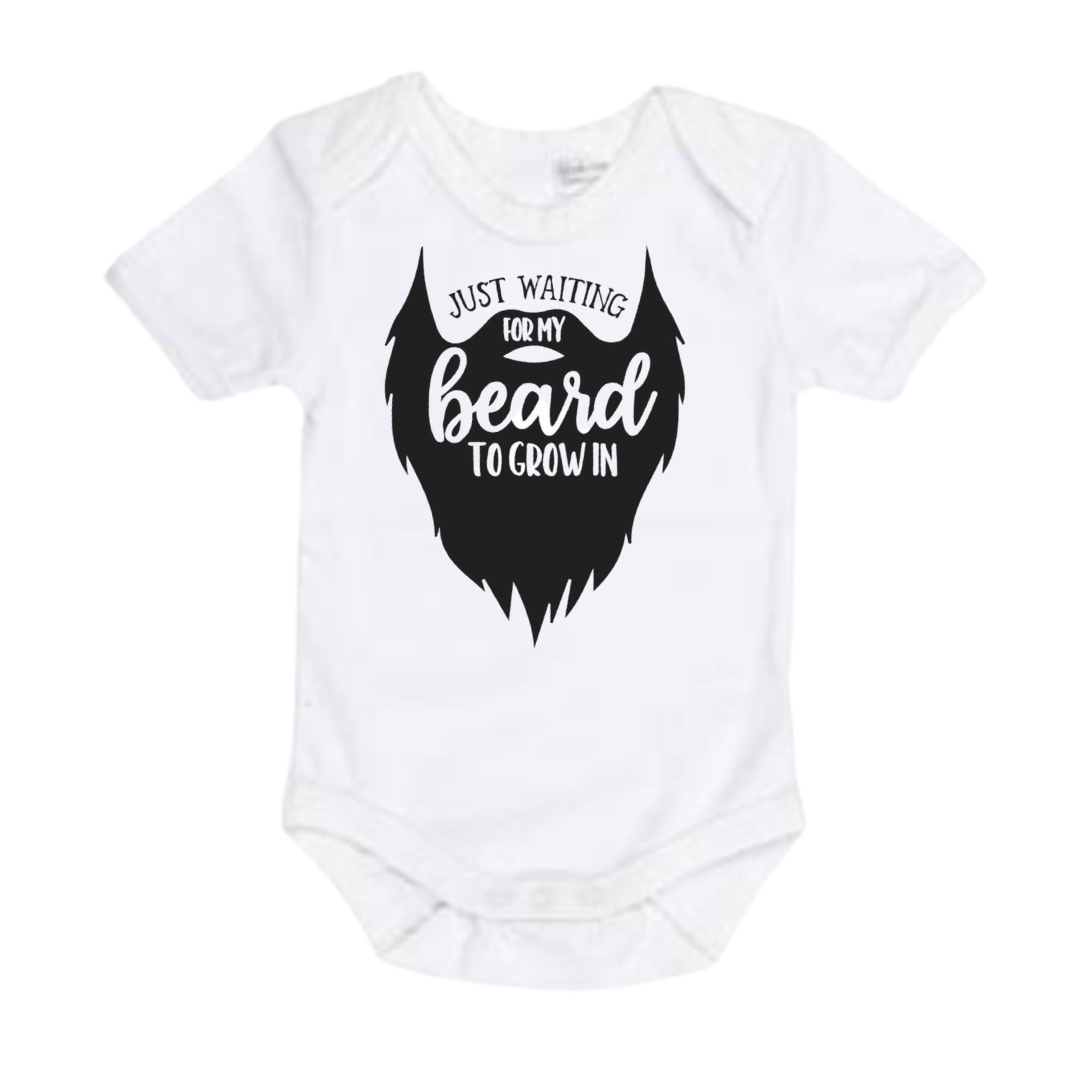 Waiting for my beard to grow in - Bodysuit