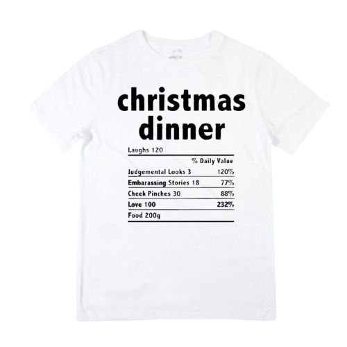 Christmas Dinner Shirt - 🎄 Lullaby Lane Design