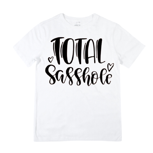 Total Sasshole Shirt / Bodysuit - White