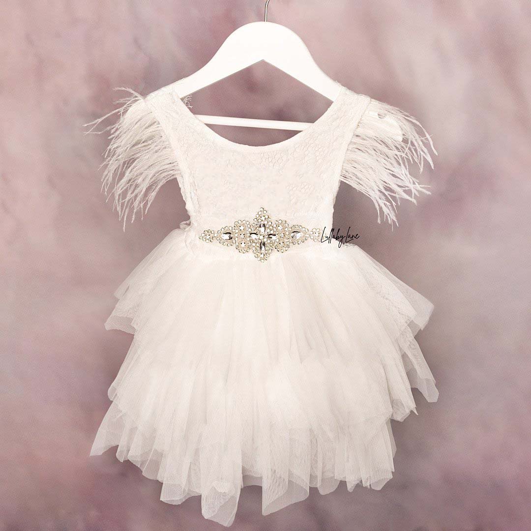 White Princess Tulle Dress