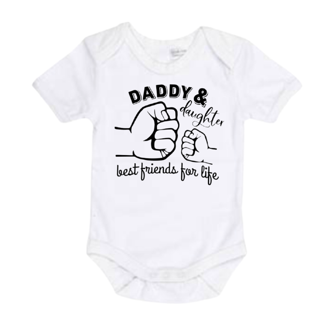 Daddy & Daughter - Matching Shirts - White