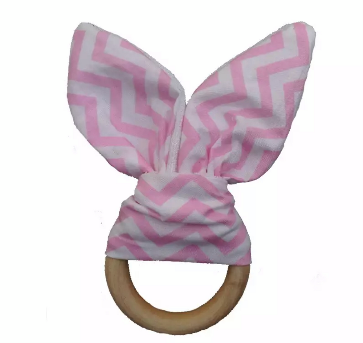 Bunny Ear Teether - Baby Pink