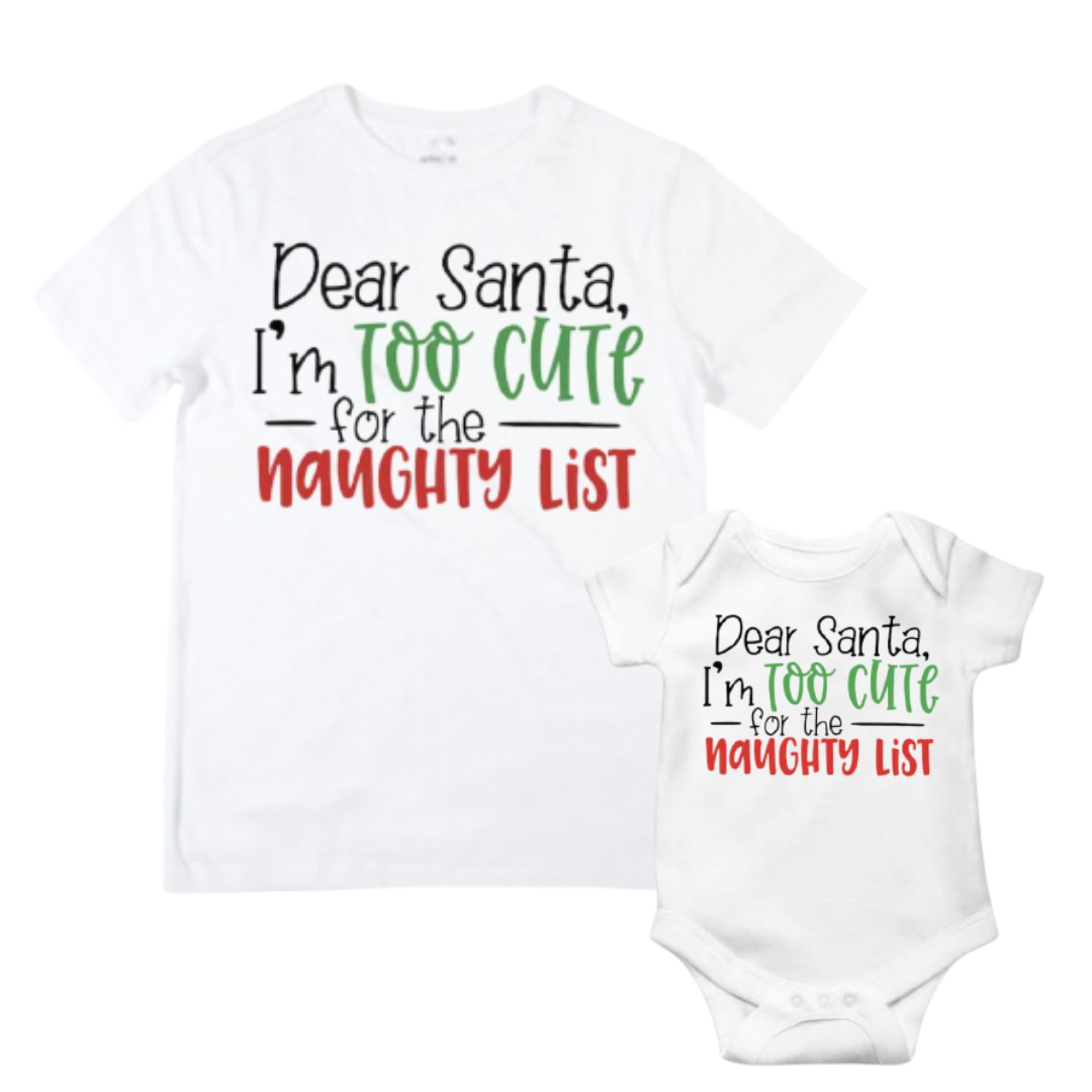 Too Cute for the Naughty List - Matching Range 🎄 Lullaby Lane Design