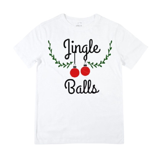 Tinsel Tits & Jingle Balls Shirt - 🎄 Lullaby Lane Design