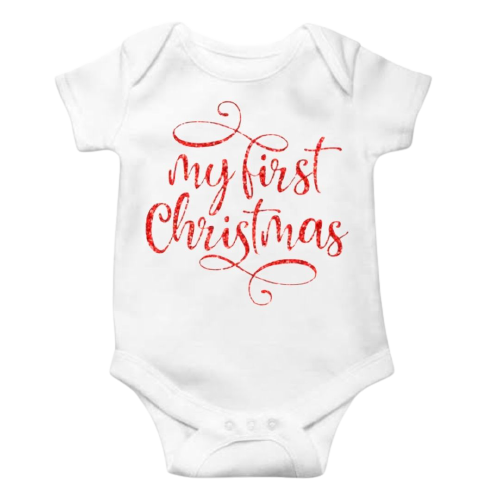 My First Christmas White 🎄 Lullaby Lane Design