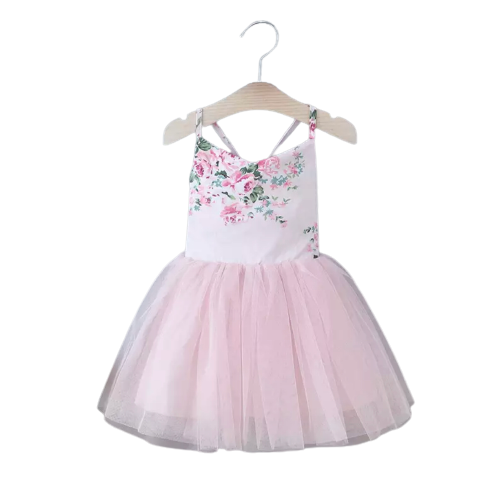Floral Dreams Flat Tulle Dress