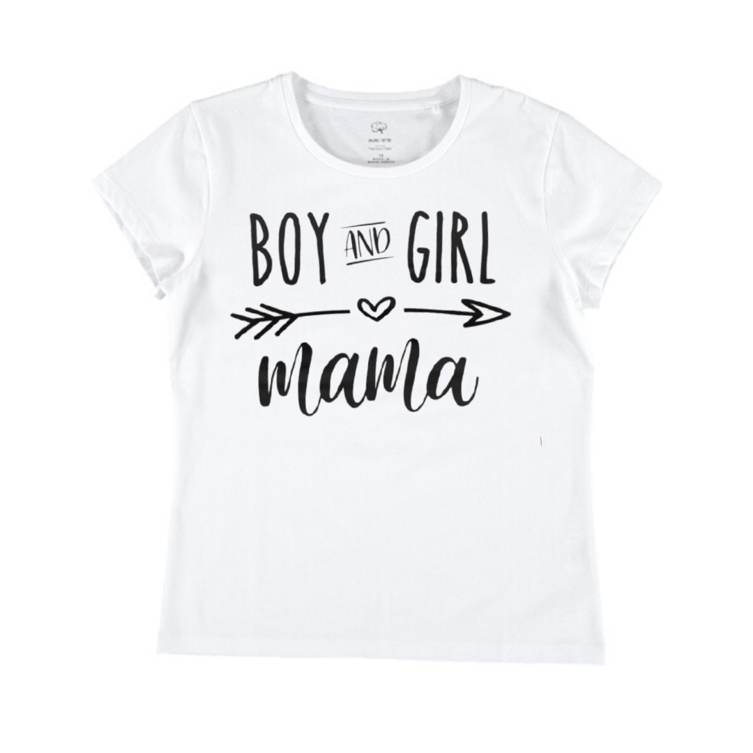 Boy & Girl Mama Shirt