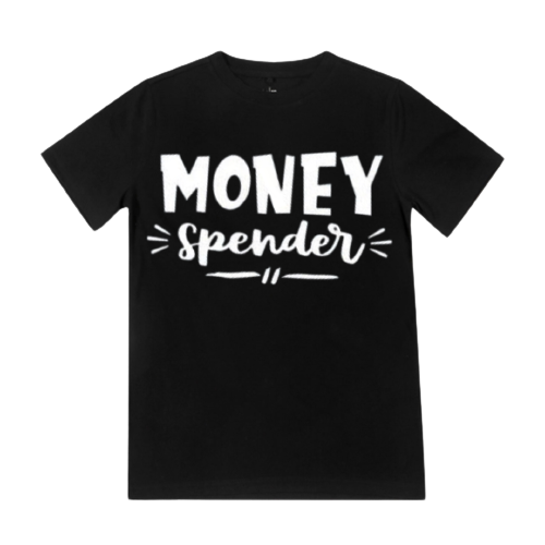 Money Maker / Money Spender - Matching Shirts - Black