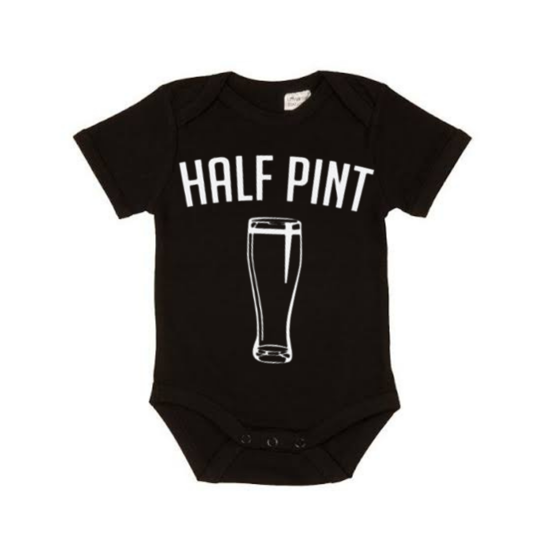 Pint & Half Pint - Matching Shirts - Black