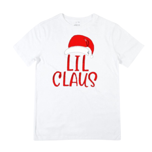 Red & White Claus Matching Shirt Range - 🎄 Lullaby Lane Design