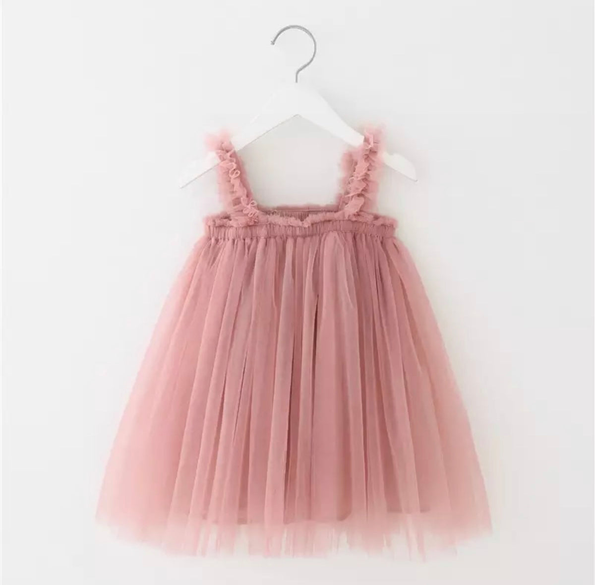 Tulle Dreams Dress in Rose Pink