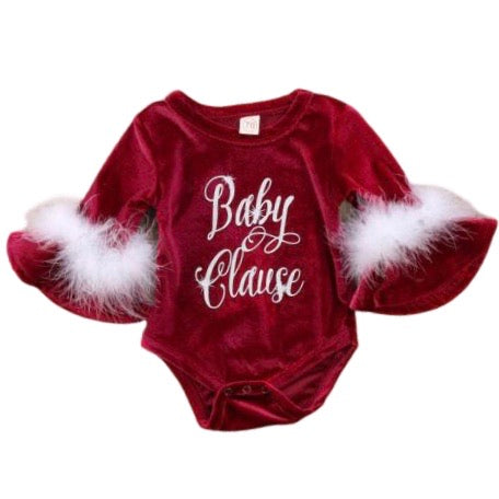 Plush Baby Claus Bodysuit