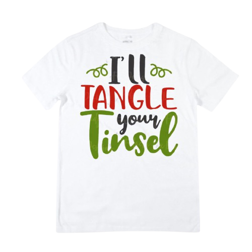 Tangle Your Tinsel Shirt - 🎄 Lullaby Lane Design