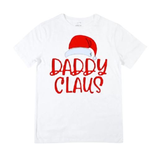 Red & White Claus Matching Shirt Range - 🎄 Lullaby Lane Design