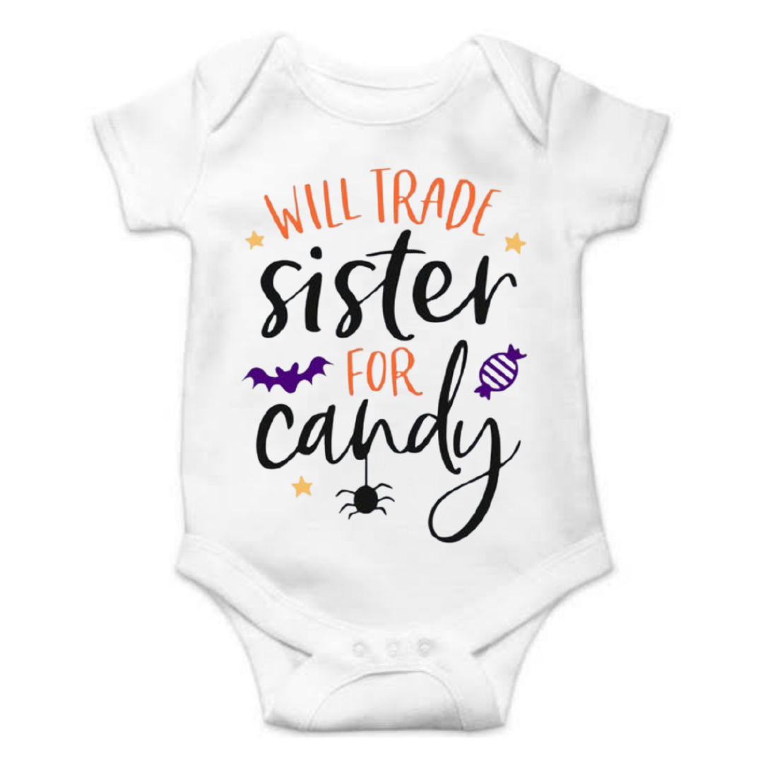 Will Trade Sister for Candy 🎃 Lullaby Lane Designs