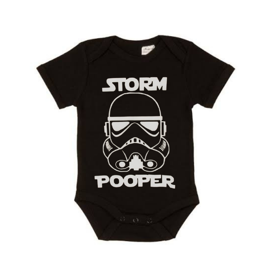 Storm Pooper Bodysuit - Black