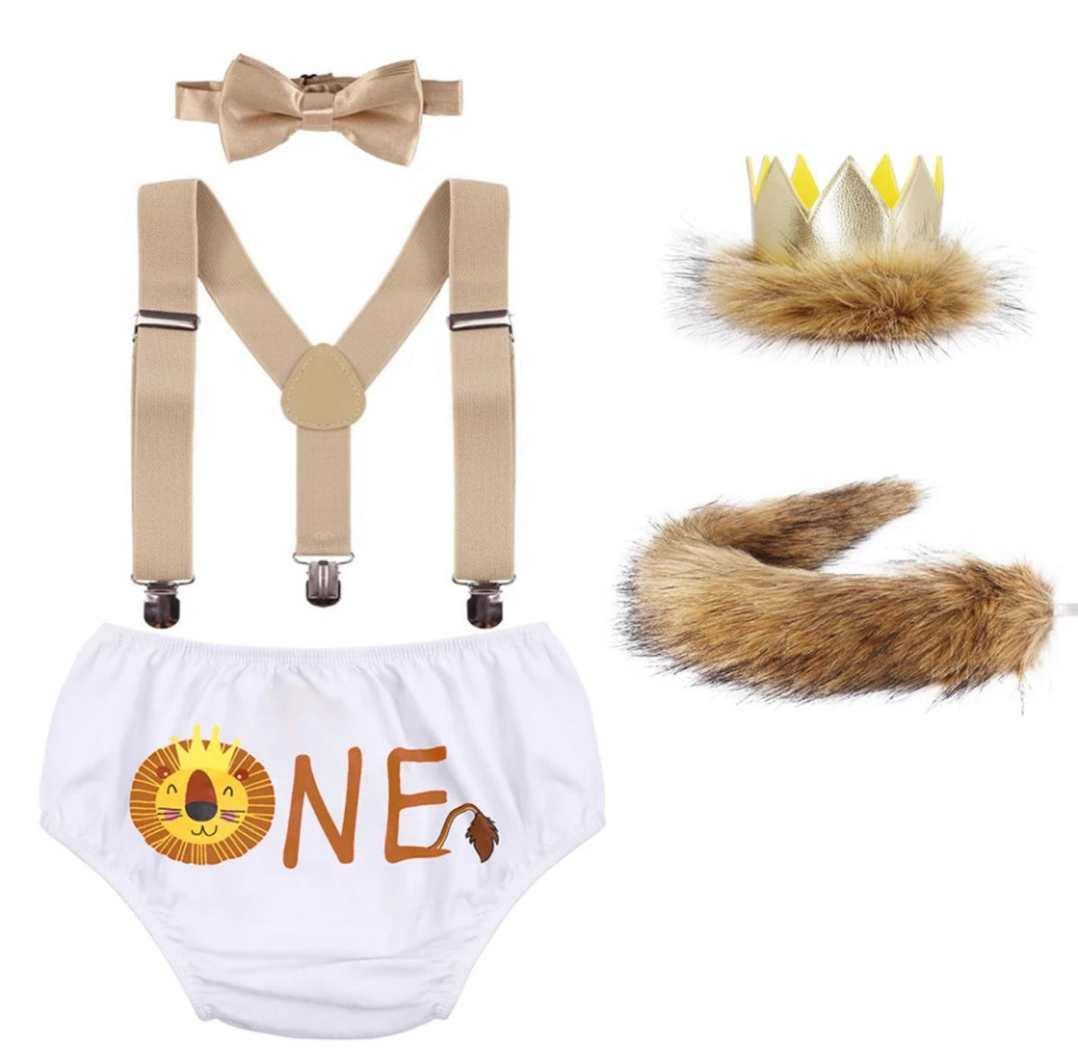 Golden Lion King Birthday Set - Lullaby Lane Designs