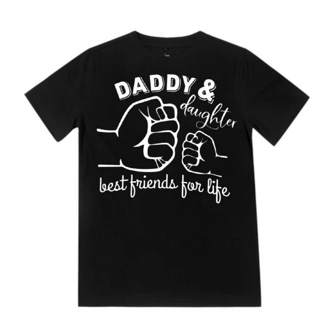 Daddy & Daughter - Matching Shirts - Black
