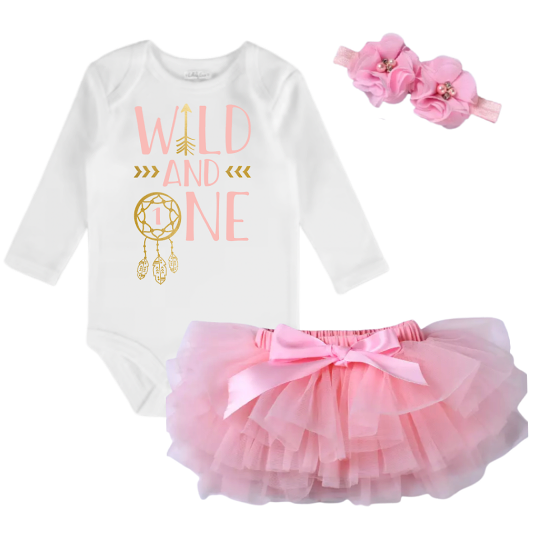 Wild and One First Birthday Set - Lullaby Lane Designs