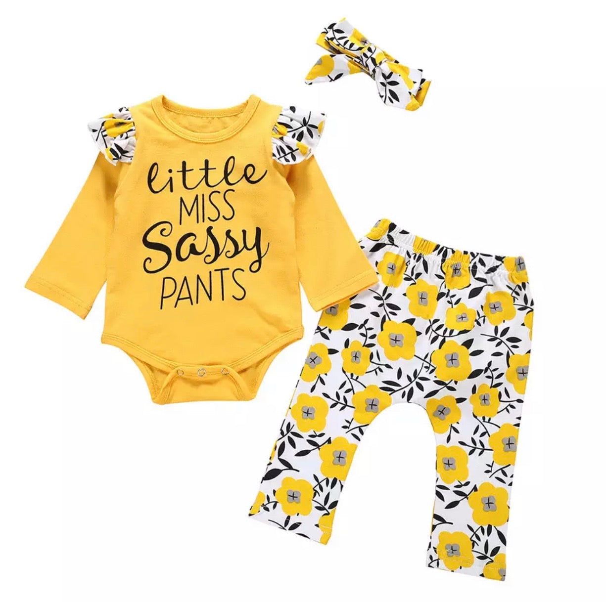 Little miss sassy hotsell pants baby outfit