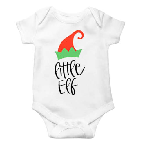 Little Elf Bodysuit 🎄 Lullaby Lane Design
