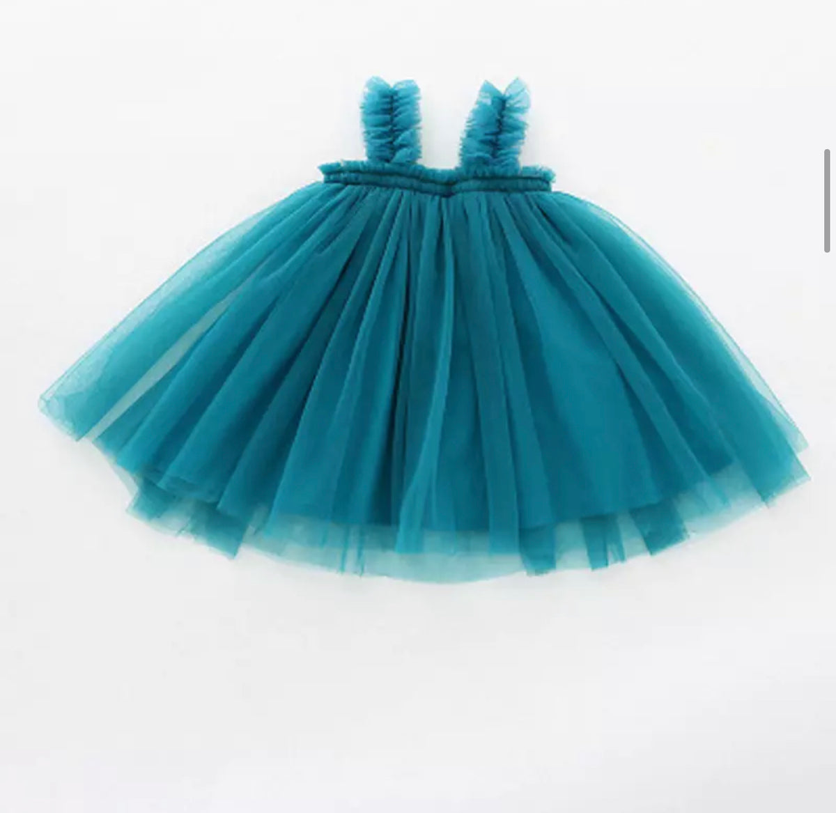 Tulle Dreams Dress in Emerald Green