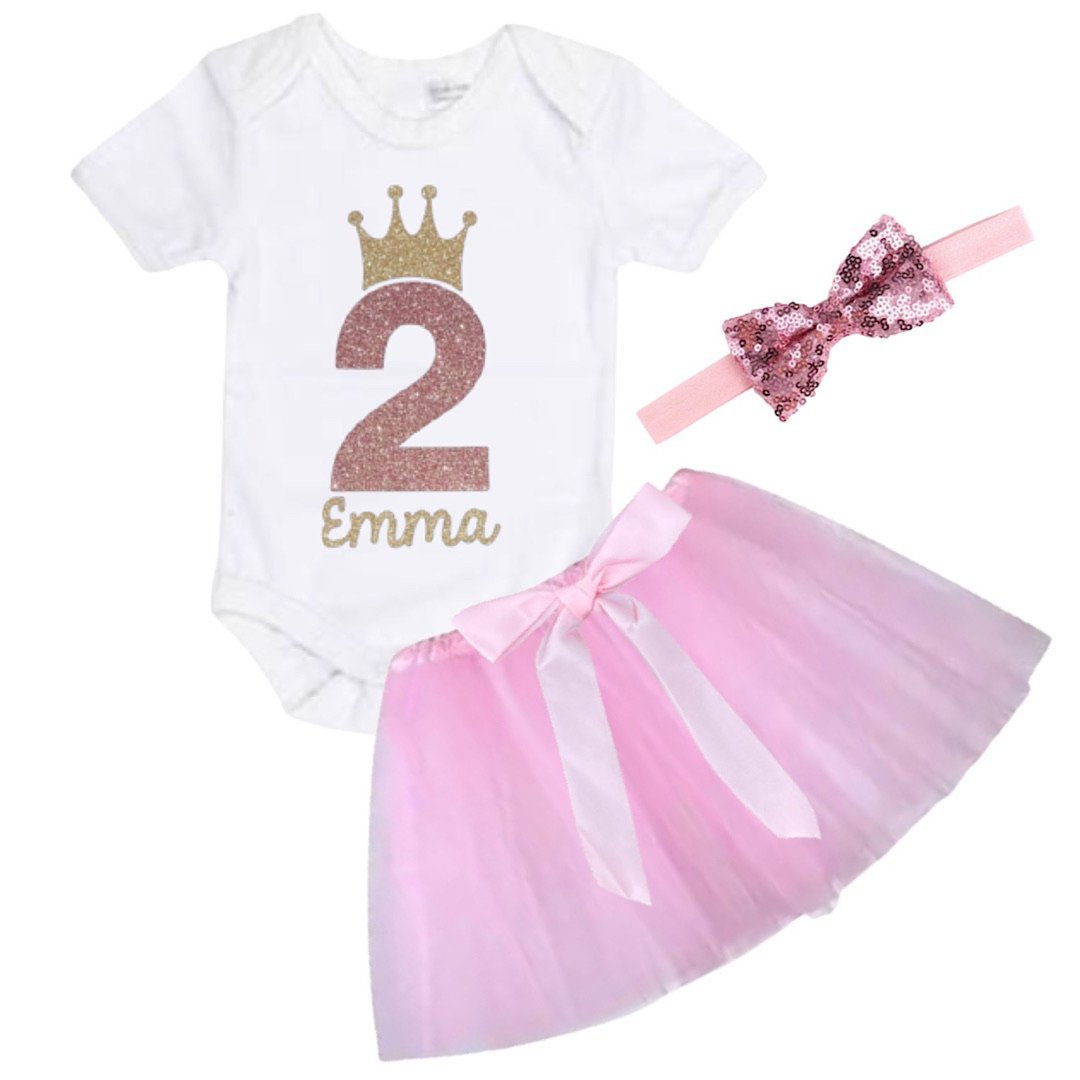 Personalised 2nd Birthday Outfit - Lullaby Lane Design