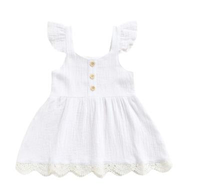 Angel White Santa Big Kids Dress