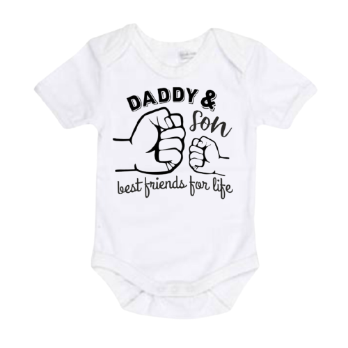 Daddy & Son - Matching Shirts - White