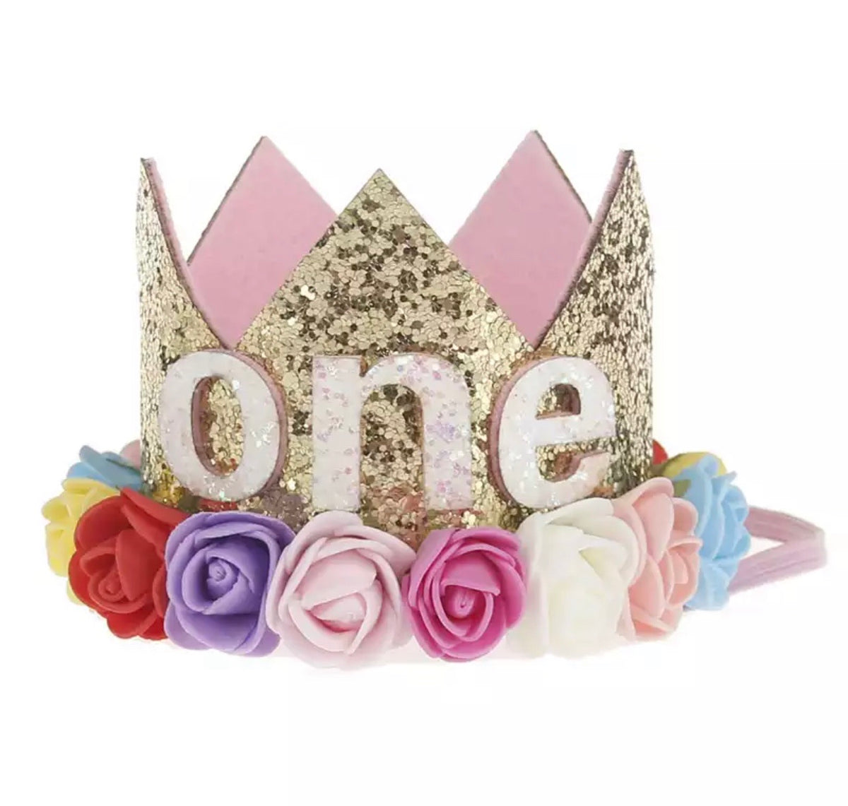 Playful ONE - First Birthday Crown