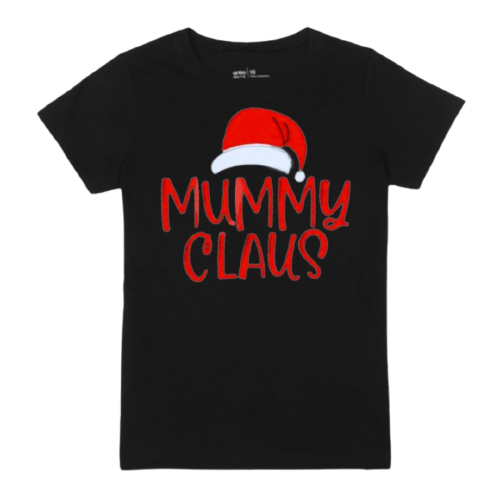 Red & Black Claus Matching Shirt Range - 🎄 Lullaby Lane Design
