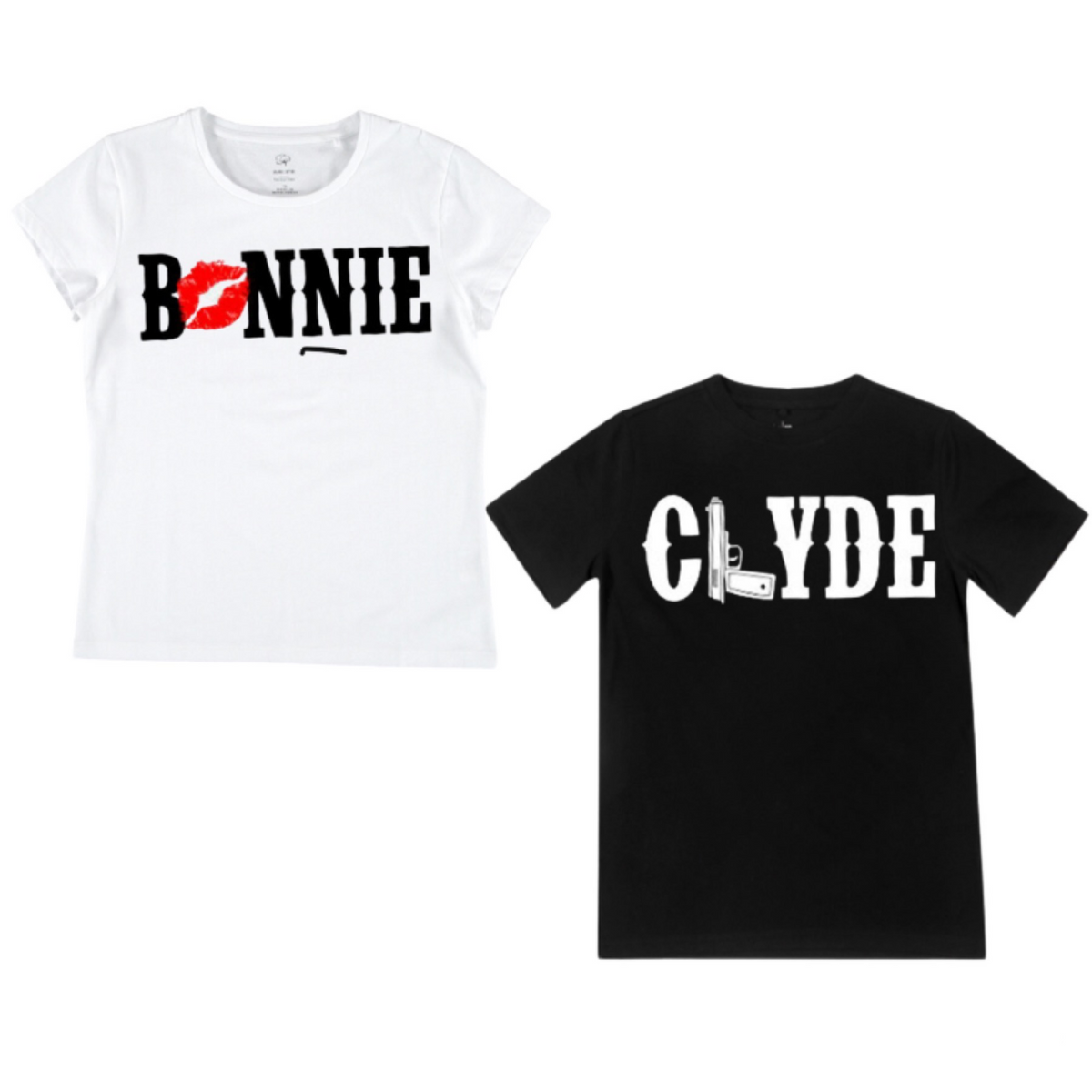 Bonnie & Clyde Matching Shirts