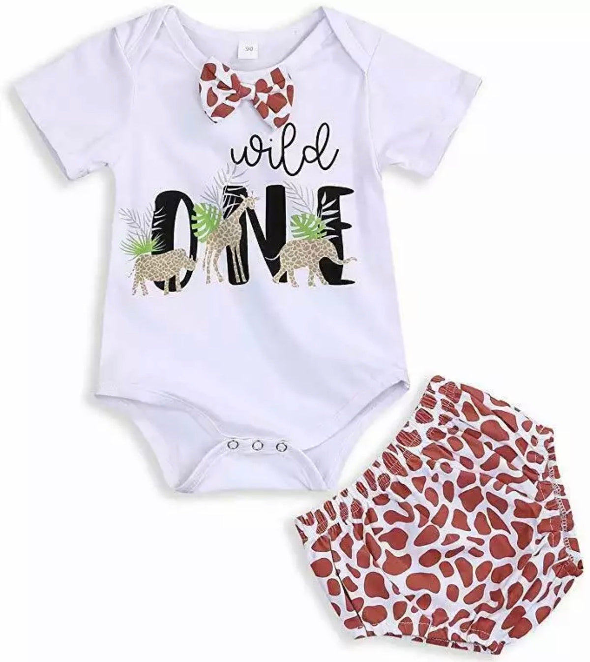 Wild One Safari First Birthday Set