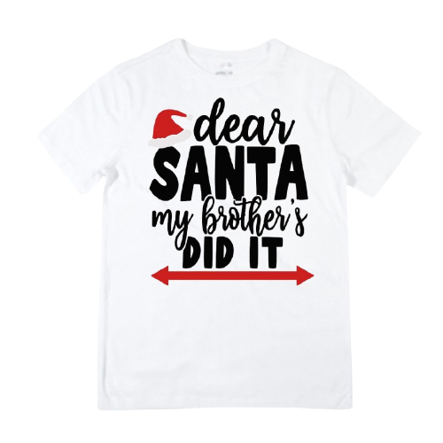 Dear Santa My Brother’s Did It - Matching Range 🎄 Lullaby Lane Design
