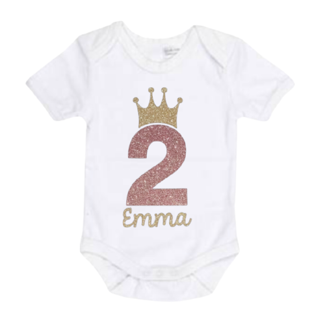 Personalised 2nd Birthday Outfit - Lullaby Lane Design
