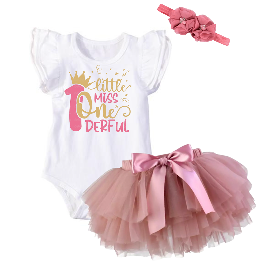 Little miss 2025 onederful outfit