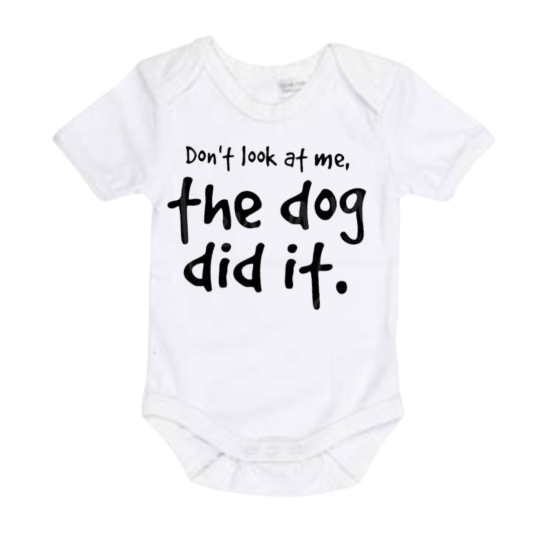 The Dog Did It Bodysuit