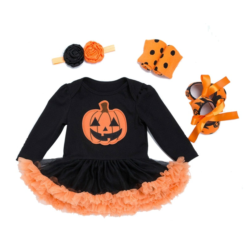 Pumpkin Long Sleeve Set