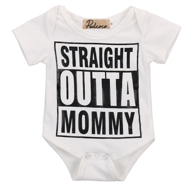 Straight Outta Mommy Onesie