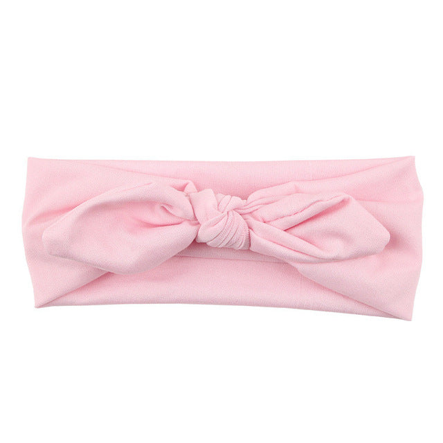 Pink Bowknot Basic Headband