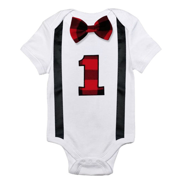 Red Bow Tie Onesie